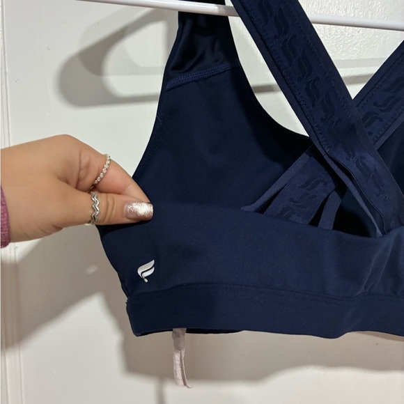 Fabletics Women's Navy Sports Bra Size S - Picture 3 of 5